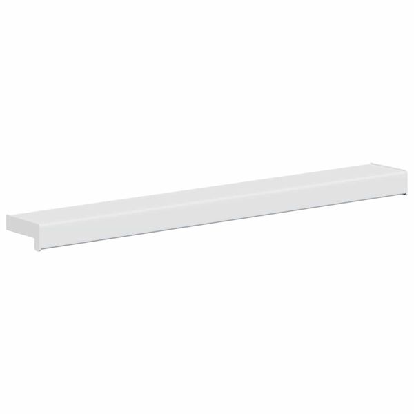 vidaXL Appui de fen&ecirc;tre Blanc 80 x 15 x 4,5 cm PVC