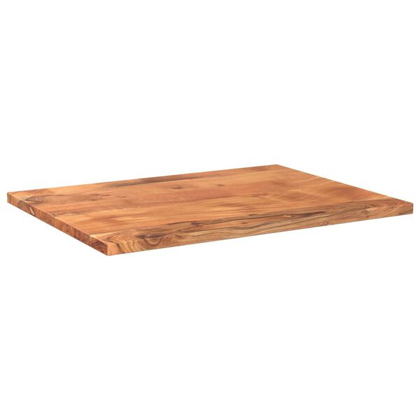 vidaXL Dessus de table 90x60x3,8 cm rectangulaire bois massif d'acacia