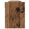 vidaXL &Eacute;tag&egrave;res murales 2 pcs vieux bois 100x15x20cm bois d'ing&eacute;nierie