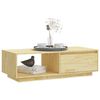 vidaXL Table basse 110x50x33,5 cm bois de pin massif