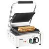 vidaXL Grill pour panini rainur&eacute; Acier inoxydable 1800 W 31x30,5x20 cm