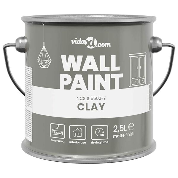 vidaXL Peinture murale Gris 16,5 x 16,5 x 16 cm Impression murale