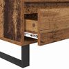 vidaXL Meuble TV avec tiroir Bois Ancien 100 x 34,5 x 44,5 cm