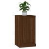vidaXL Buffet ch&ecirc;ne marron 37,5x35,5x67,5 cm bois d'ing&eacute;nierie