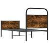 vidaXL Cadre de lit sans matelas 80x200cm ch&ecirc;ne sonoma bois ing&eacute;nierie