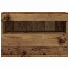 vidaXL Meuble TV mural Bois ancien 60 x 30 x 40 cm Bois d'ing&eacute;nierie