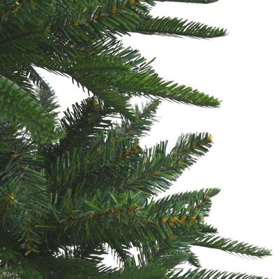 vidaXL Sapin de Noël artificiel pré-éclairé vert 240 cm PVC et PE