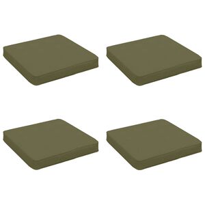 vidaXL Coussins de si&egrave;ge 4 pi&egrave;ces VUGHT 4 pcs 100 % polyester
