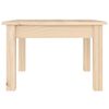 vidaXL Table basse 45x45x30 cm Bois massif de pin