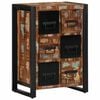 vidaXL Buffet 50x35x70 cm bois massif de r&eacute;cup&eacute;ration