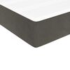 vidaXL Matelas de lit à ressorts ensachés 100x220x20 cm velours