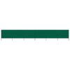 vidaXL Paravent 6 panneaux Tissu 800 x 160 cm Vert