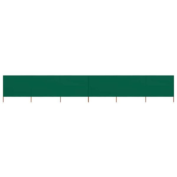 vidaXL Paravent 6 panneaux Tissu 800 x 160 cm Vert
