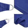 vidaXL Voile d'ombrage 160 g/m&sup2; Bleu 2,5x3,5 m PEHD