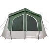 vidaXL Tente de camping de cabine 5 personnes vert imperm&eacute;able