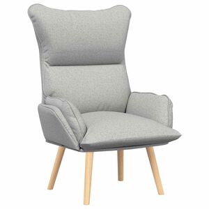 vidaXL fauteuil Gris nuage 69 x 74 x 93 cm Tissu Sherpa