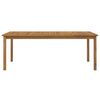 vidaXL Ensemble &agrave; manger de jardin 7 pcs Bois d'acacia solide