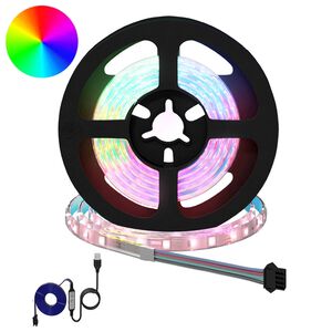 vidaXL Bande LED 2 pc Noir et Transparent Cuivre et plastique