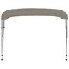 vidaXL Auvent bimini à 3 arceaux gris 183x160x137 cm