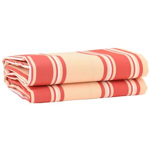 vidaXL Toile de rechange pour auvent Jaune et Orange 1000 x 160 cm