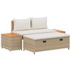 vidaXL Ensemble de canap&eacute;s d'ext&eacute;rieur 4 -Seater 4 pc 55 x 30 x 39 cm