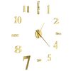 vidaXL Horloge murale 3D Design moderne 100 cm XXL Doré