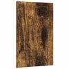 vidaXL Panneaux d&eacute;coratifs 50 pc Ch&ecirc;ne fum&eacute; 40 x 60 x 0,27 cm