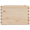 vidaXL Jardini&egrave;re 70x70x49,5 cm bois de pin massif