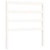 vidaXL Cadre de lit sans matelas blanc 90x200 cm bois de pin massif