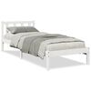 vidaXL Cadre de lit extra long sans matelas 90x210 cm bois massif pin