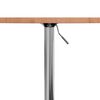 vidaXL Table de bar Ø60x89,5 cm bois massif de hêtre
