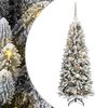 vidaXL Sapin de No&euml;l artificiel Blanc 120 cm