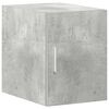 vidaXL Armoire de rangement mince gris béton 30x42,5x225 cm