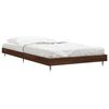 vidaXL Cadre de lit sans matelas ch&ecirc;ne marron 90x200cm bois ing&eacute;nierie