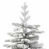 vidaXL Sapin de No&euml;l Artificiel &agrave; Branches Articul&eacute;es Blanc 210 cm