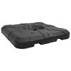 vidaXL Base de parasol &agrave; bras d&eacute;port&eacute; 110kg Noir