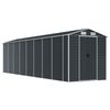 vidaXL Abri de jardin anthracite 191x725x198 cm acier galvanis&eacute;