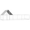 vidaXL Poulailler 6 x 2 x 2 m Acier galvanis&eacute;