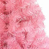 vidaXL Sapin de No&euml;l avec 300 LED avec support Rose 180 cm PVC