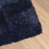 vidaXL Tapis Shaggy &agrave; poils longs NAVARRA bleu marine 130x200 cm