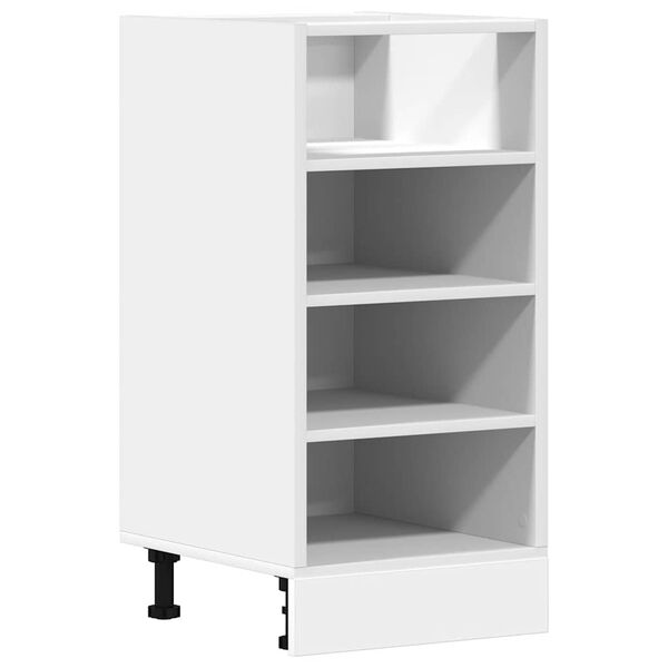 vidaXL Meuble bas "Riga" Blanc 40 x 44,5 x 81,5 cm Bois d'ingénierie