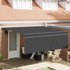 vidaXL Auvent R&eacute;tractable Anthracite 400 &times; 300 cm