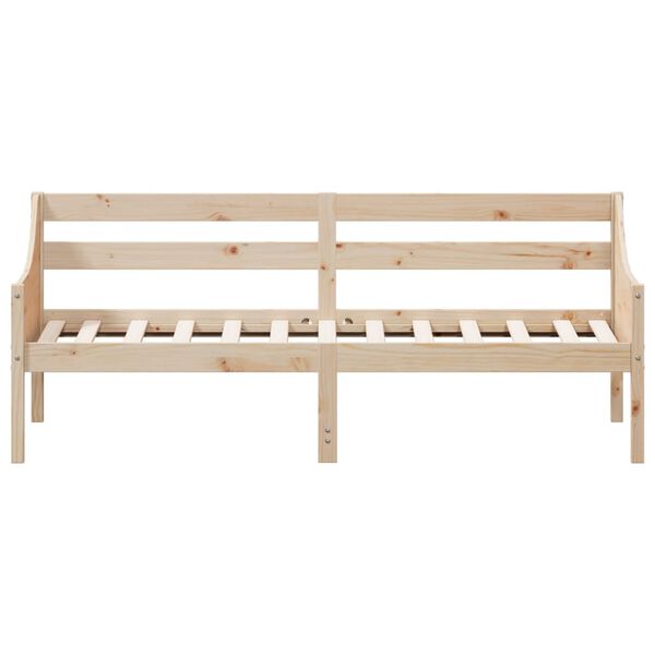 vidaXL Lit de jour sans matelas 90x190 cm bois de pin massif