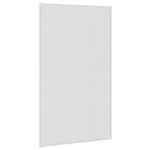 vidaXL Moustiquaire magn&eacute;tique pour fen&ecirc;tres blanc 80x140 cm