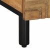 vidaXL Table basse marron 100x54x40 cm bois massif de manguier