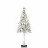vidaXL Sapin de Noël avec 300 LED Blanc 180 cm PE et Acier