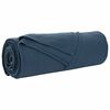 vidaXL Couvertures &agrave; jeter 6 pcs Bleu marine 280 x 210 cm Toison