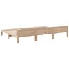 VidaXL Cadre de lit familial sans matelas 240x200cm bois massif de pin