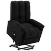 vidaXL Fauteuil de massage Noir Tissu
