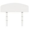 vidaXL Tête de lit blanc 75 cm bois massif de pin